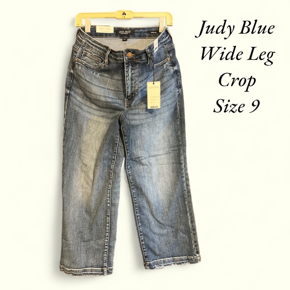 Judy Blue Wide Leg Jeans NWT